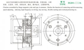 DLD5/A单片电磁离合器