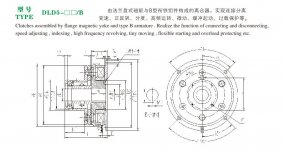 DLD5/B单片电磁离合器