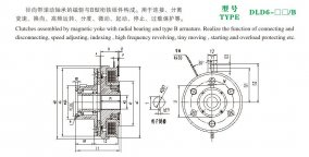 DLD6/B单片电磁离合器