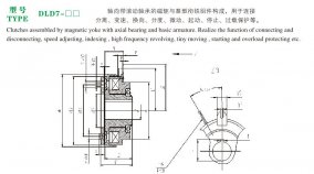 DLD7单片电磁离合器